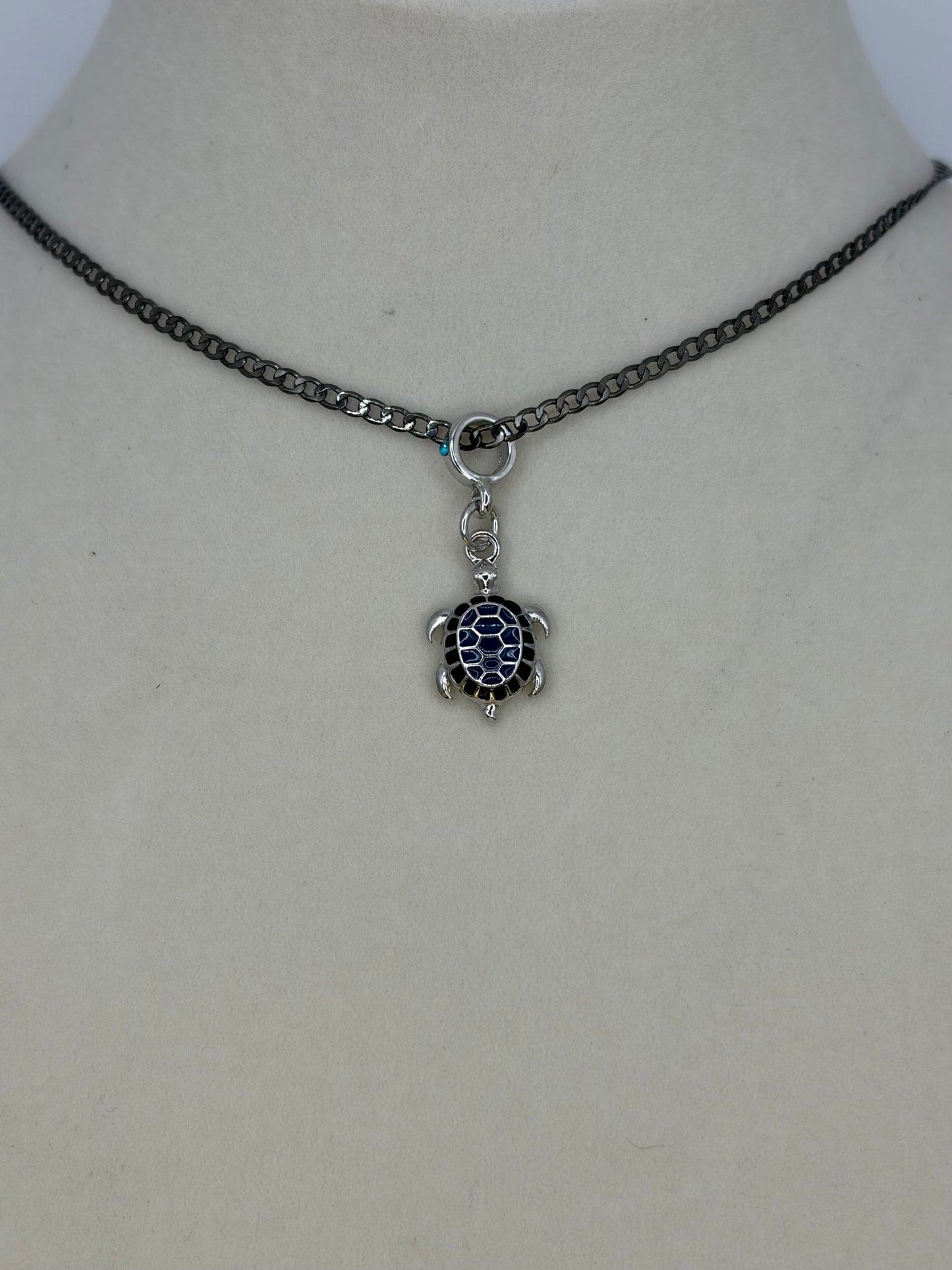 Mystic Tide Turtle Necklace
