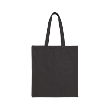 Skull & Roses Tote Bag — "Till Death Still Yours" Canvas Tote