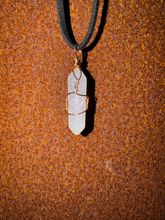 White Quartz necklace