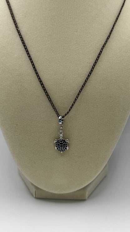 Mystic Tide Turtle Necklace