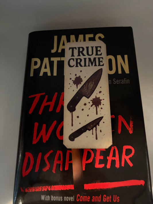 True Crime Bookmark